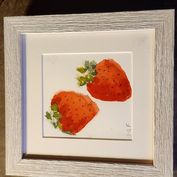 Gaye Sanders Fisher Framed Signed Painting - Picture 1 of 10
